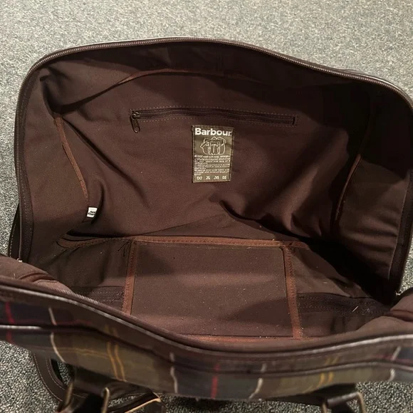 Barbour Plaid Tote Bag - Picture 4 of 12